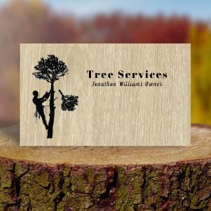 Professional Tree Trimming Services Visitekaartje
