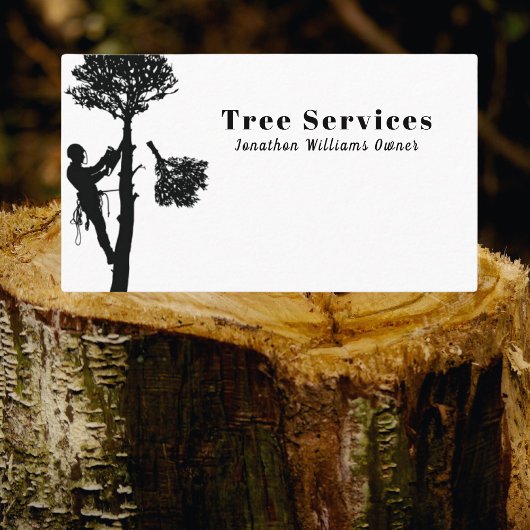 Professional Tree Trimming Services Visitekaartje