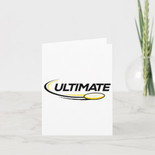 Professional Ultimate Frisbee Disk Golf Player Kaart