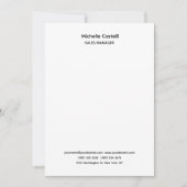 Professional Unique Classical Simple Aankondiging (Voorkant)