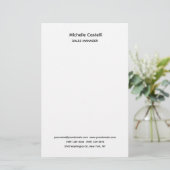 Professional Unique Classical Simple Briefpapier (Staand voorkant)