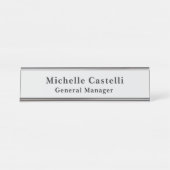 Professional Unique Classical Simple Bureau Naambordje (Voorkant)