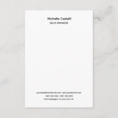 Professional Unique Classical Simple Informatiekaartje (Voorkant)