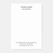 Professional Unique Classical Simple Post-it® Notes (Voorkant)