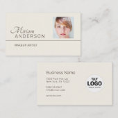 Professional UNISEX (FOTO & LOGO-INVOEGSEL) - Visitekaartje (Voorkant / Achterkant)