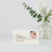 Professional UNISEX (FOTO) - Visitekaartje (Staand voorkant)