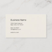 Professional UNISEX (FOTO) - Visitekaartje (Achterkant)