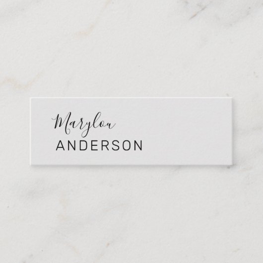 Professional - UNISEX Mini Visitekaartje (Voorkant)