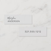 Professional - UNISEX Mini Visitekaartje (Voorkant / Achterkant)