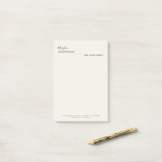 Professional - UNISEX Post-it® Notes (Op bureau)