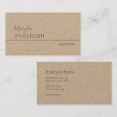 Professional - UNISEX Premium Visitekaartje (Voorkant / Achterkant)