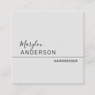Professional - UNISEX Vierkante Visitekaartje