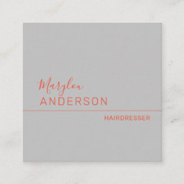 Professional - UNISEX Vierkante Visitekaartje