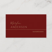 Professional - UNISEX Visitekaartje (Voorkant)