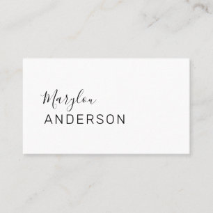 Professional - UNISEX Visitekaartje