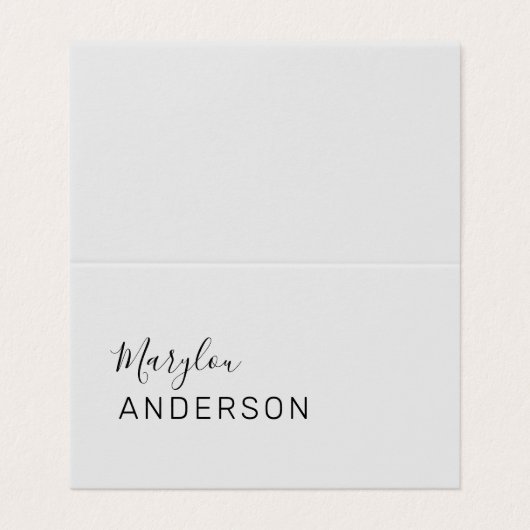 Professional - UNISEX Visitekaartje (Buitenkant ongevouwen)