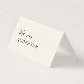 Professional - UNISEX Visitekaartje (Voorkant)