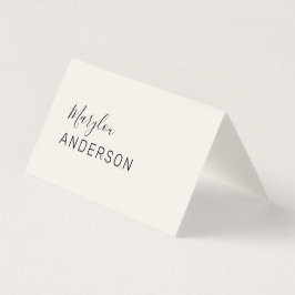 Professional - UNISEX Visitekaartje