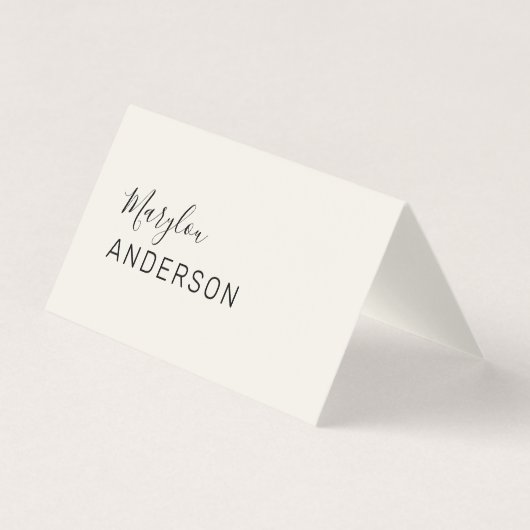 Professional - UNISEX Visitekaartje (Voorkant)