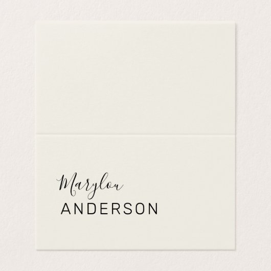 Professional - UNISEX Visitekaartje (Buitenkant ongevouwen)