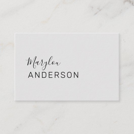 Professional - UNISEX Visitekaartje (Voorkant)