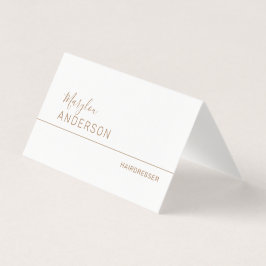 Professional - UNISEX Visitekaartje