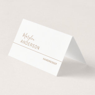 Professional - UNISEX Visitekaartje