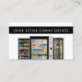 Professional Vending Machine Service Visitekaartje (Voorkant)