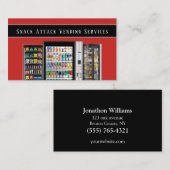 Professional Vending Machine Service Visitekaartje (Voorkant / Achterkant)