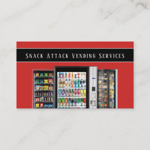 Professional Vending Machine Service Visitekaartje
