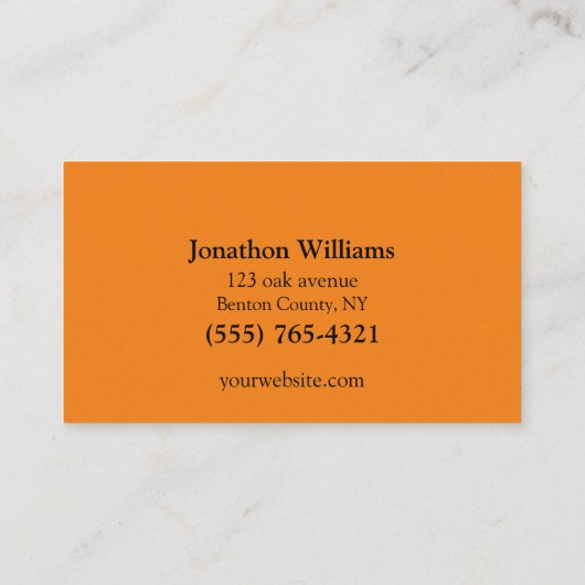 Professional Vending Machine Service Visitekaartje (Achterkant)