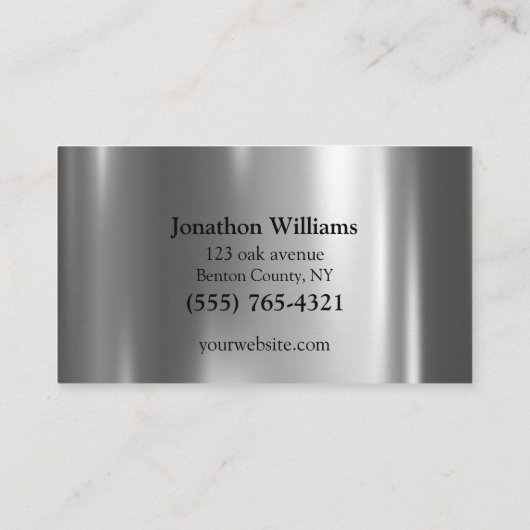 Professional Vending Machine Service Visitekaartje (Achterkant)