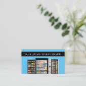 Professional Vending Machine Service Visitekaartje (Staand voorkant)
