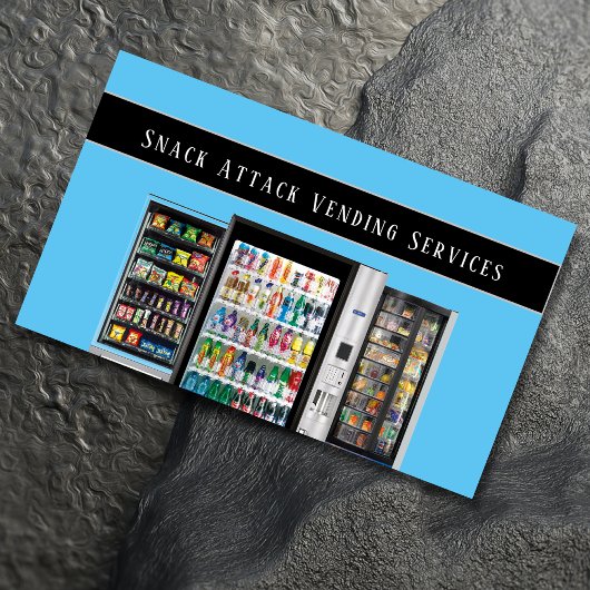 Professional Vending Machine Service Visitekaartje