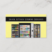 Professional Vending Machine Service Visitekaartje (Voorkant)