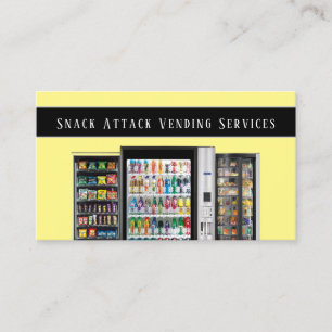 Professional Vending Machine Service Visitekaartje
