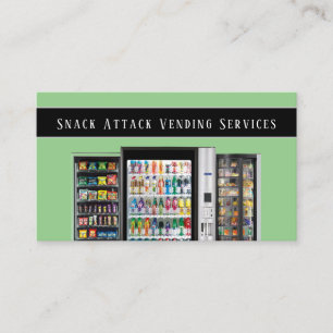 Professional Vending Machine Service Visitekaartje