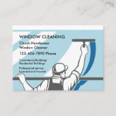 Professional-vensterwasmachine Visitekaartje (Voorkant)