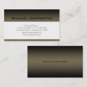 Professional Visitekaartje Financial Planner (Voorkant / Achterkant)