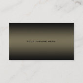 Professional Visitekaartje Financial Planner (Achterkant)