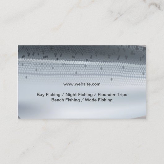 Professional Vist het Visitekaartje van de Dienst (Achterkant)