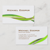 Professional Wave Visitekaartje Green White (Voorkant / Achterkant)