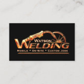 Professional Welding Services - Welder Visitekaartje (Voorkant)
