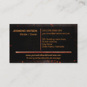 Professional Welding Services - Welder Visitekaartje (Achterkant)