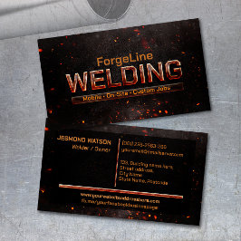 Professional Welding Services - Welder Visitekaartje