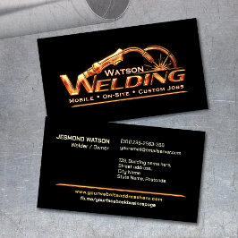 Professional Welding Services - Welder Visitekaartje