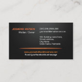 Professional Welding Services - Welder Visitekaartje (Achterkant)