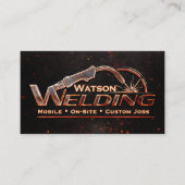 Professional Welding Services - Welder Visitekaartje (Voorkant)
