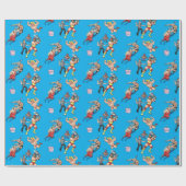 Professional Wrestling Birthday Cadeaupapier (Vlak)