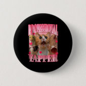 Professional Yapper Cat Funny Oddly Specific Dank Ronde Button 5,7 Cm (Voorkant)
